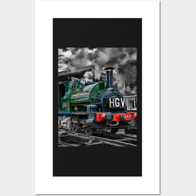 GWR Saddle Tank "Trojan" Wall Art by IanWL